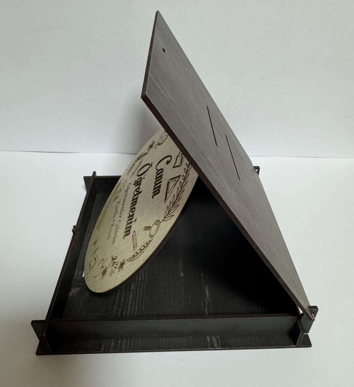 Öğretmenler Gününe Özel Ahşap Kutu