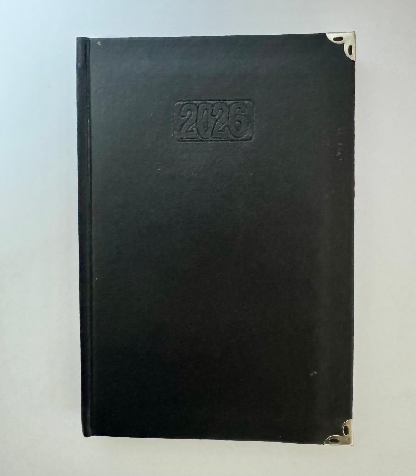 2026 Ajanda  14x20 Suni Deri