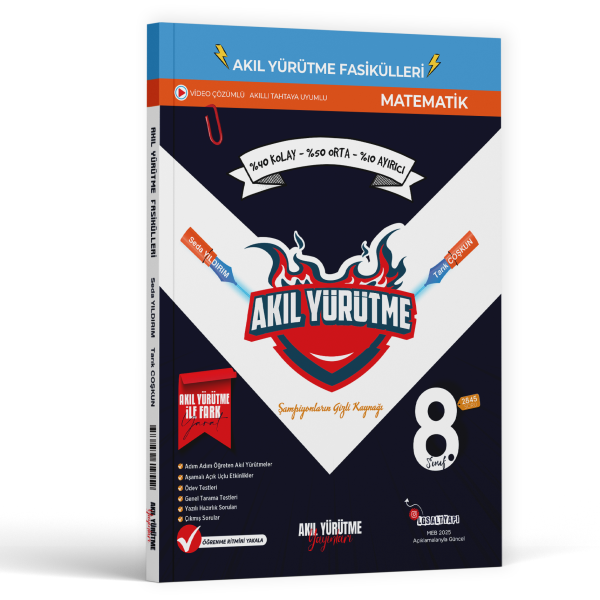 AKIL YRT 8.SINIF FASİKÜL 6LI SET MATEMATİK - 26-27