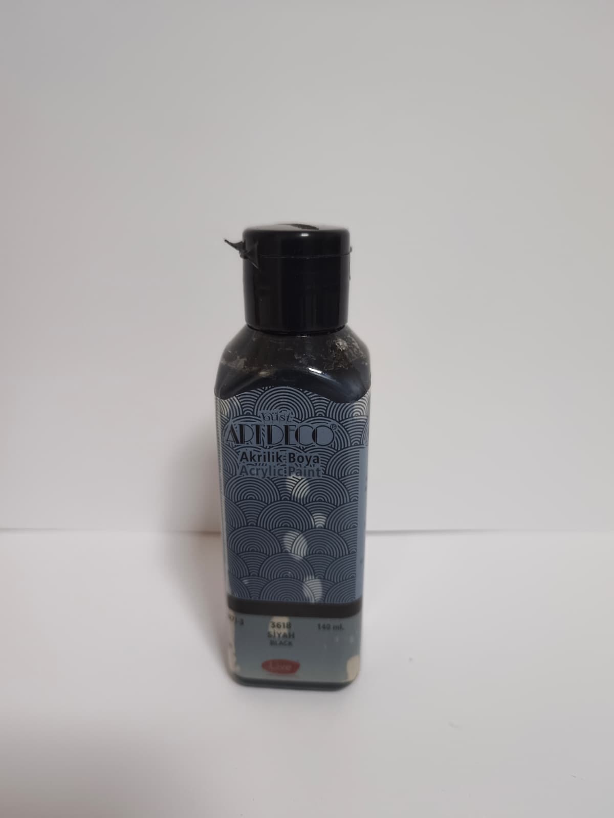 Akrilik Boya Siyah 140 ml Akrilik Boya Siyah 140 ml