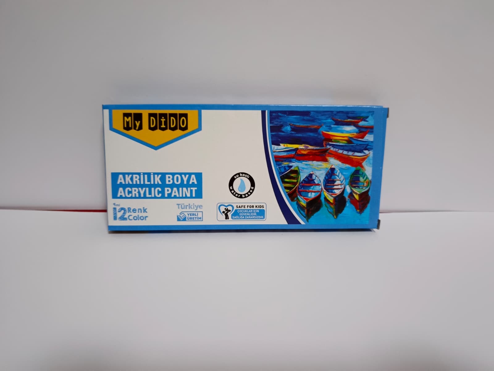 Akrilik  Boya 12 Renk  Tüp