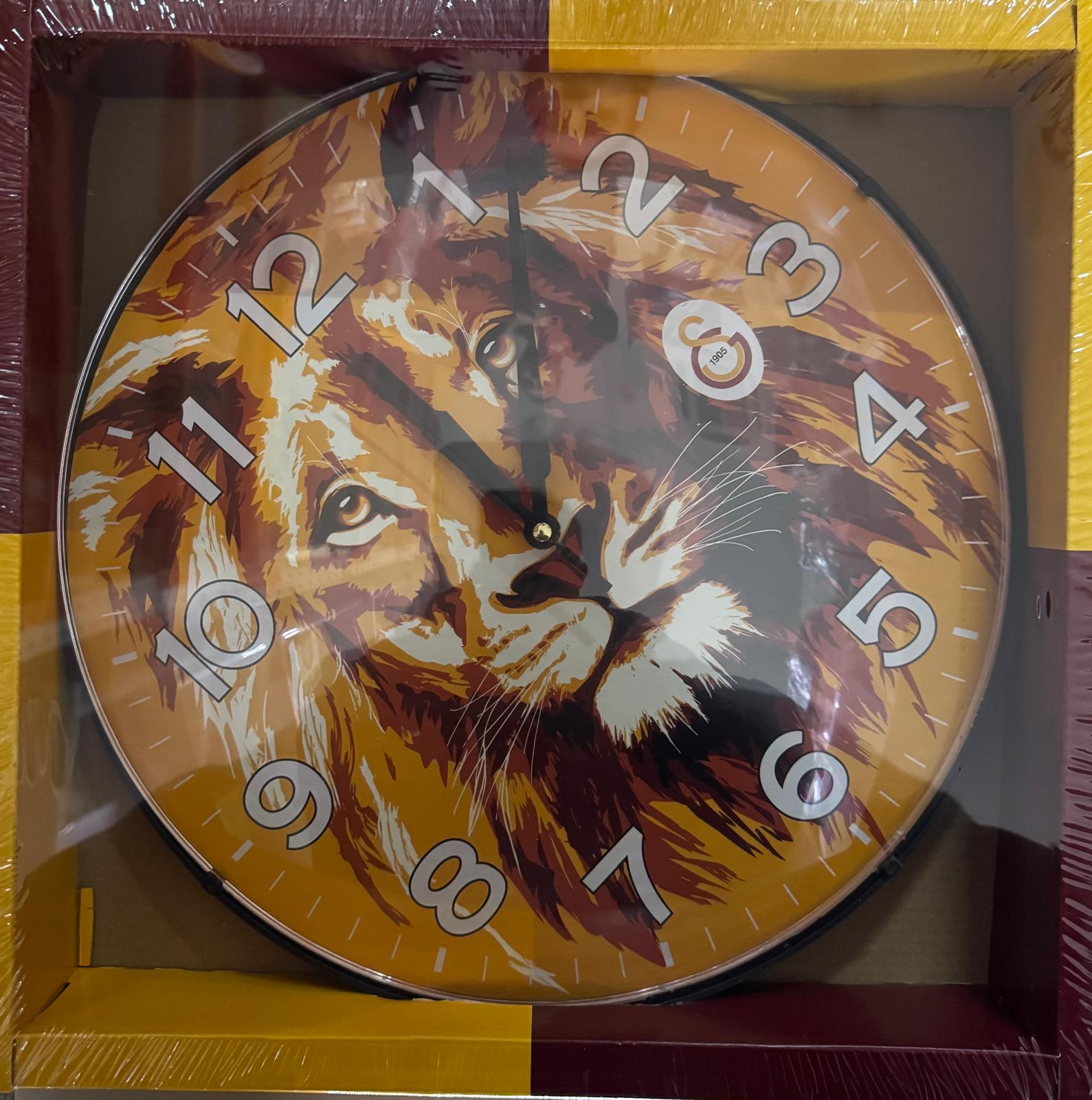 Duvar Saati Aslanlı Duvar Saati Aslanlı