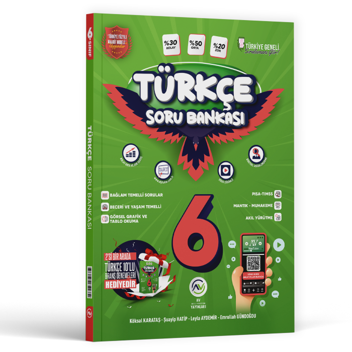 AV 6.SINIF S.B. BRANŞ DNM HEDİYE TÜRKÇE - 26-27 - 1111411-20261919