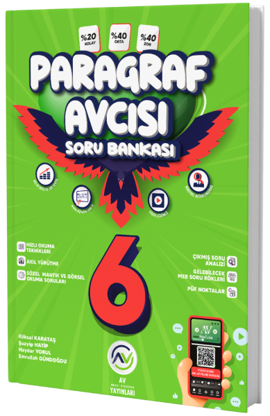 AV 6.SINIF SORU BANKASI PARAGRAF AVCISI - 2026-27 AV 6.SINIF SORU BANKASI PARAGRAF AVCISI - 2026-27