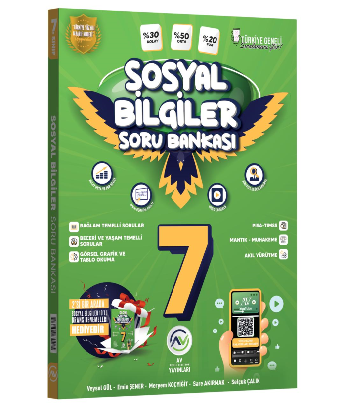 AV 7.SINIF S.B. BRANŞ DNM HEDİYE SOSYAL Bİ - 26-27 - 1111467-20261919