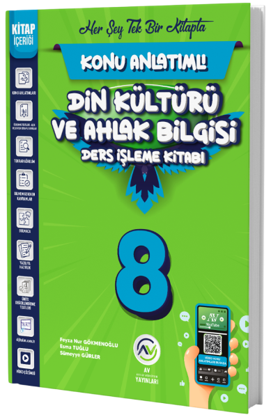 AV 8.SINIF DERS İŞLEME KİTABI DİN KÜLTÜRÜ - 26-27