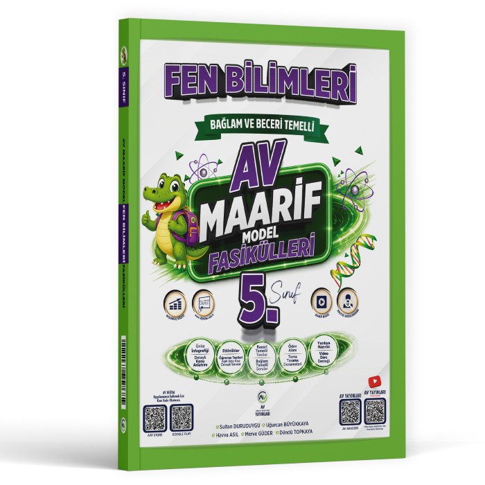 AV 5.SINIF MAARİF FASİKÜL FEN BİLİMLERİ - 26-27