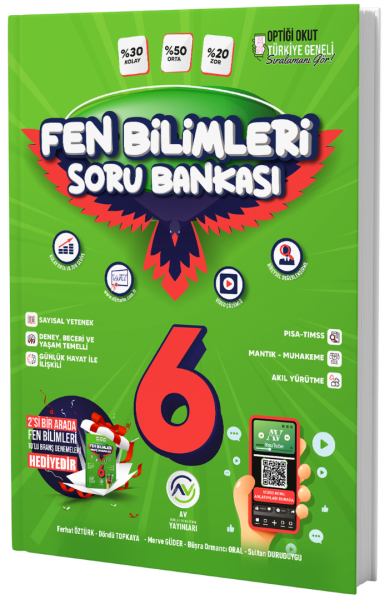 AV 6.SINIF S.B. BRANŞ DNM HEDİYE FEN BİLM. - 26-27
