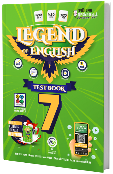 AV 7.SINIF LEGEND OF ENGLİSH SERİ TESTBOOK - 26-27