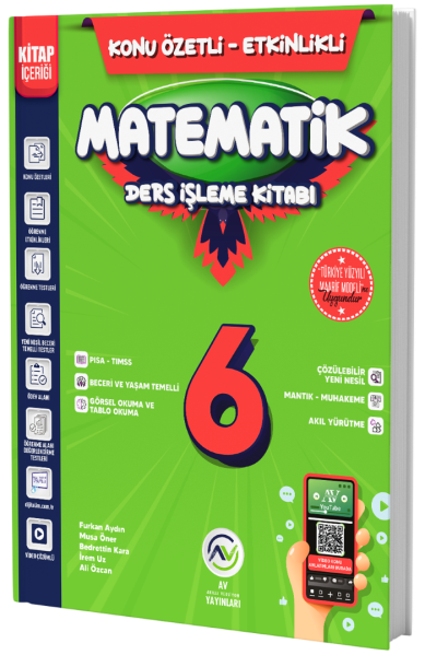 AV 6.SINIF DERS İŞLEME KİTABI MATEMATİK - 26-27