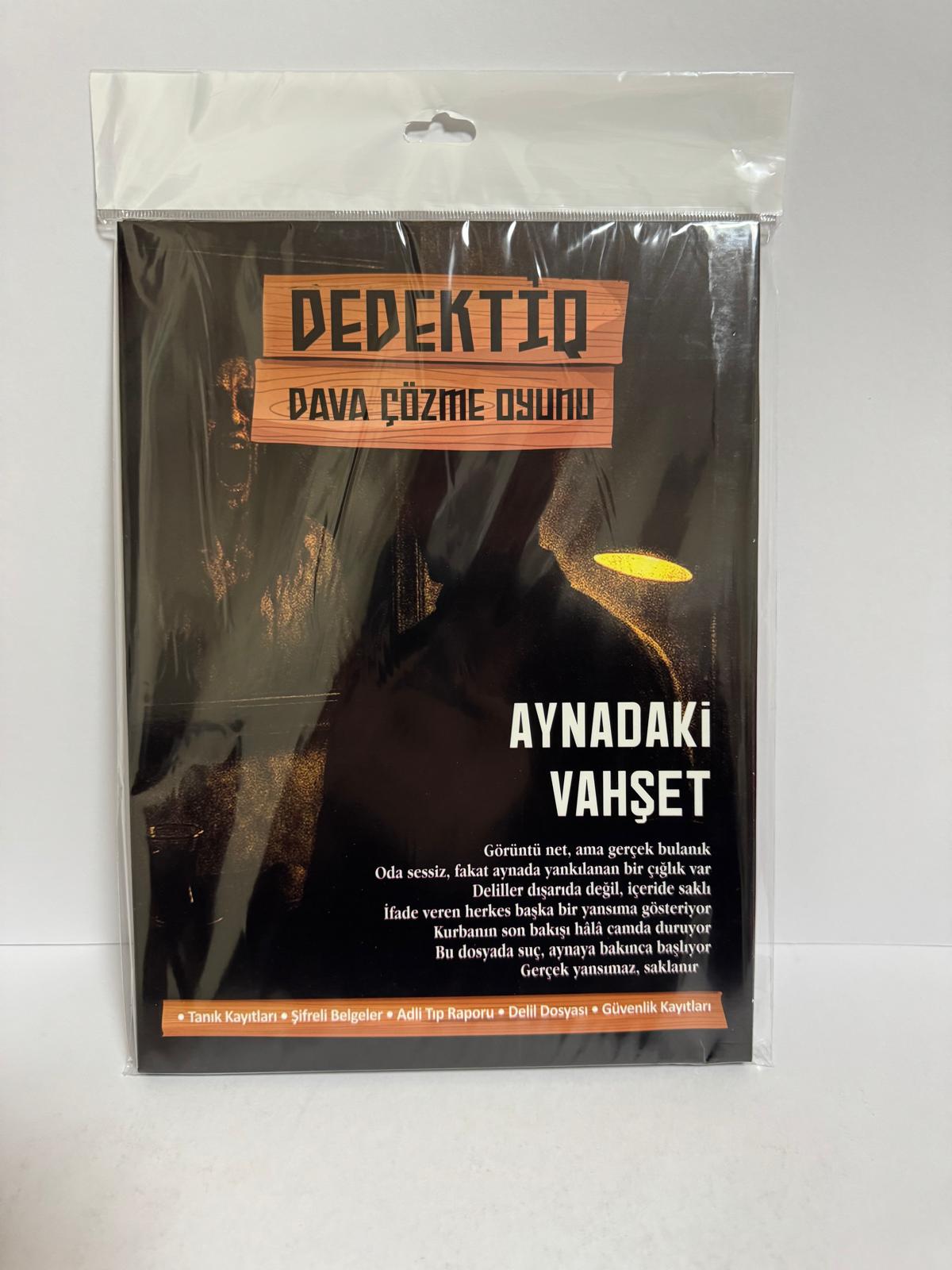 Dedektif Dava Çözme Oyunu  Aynadaki Vahşet