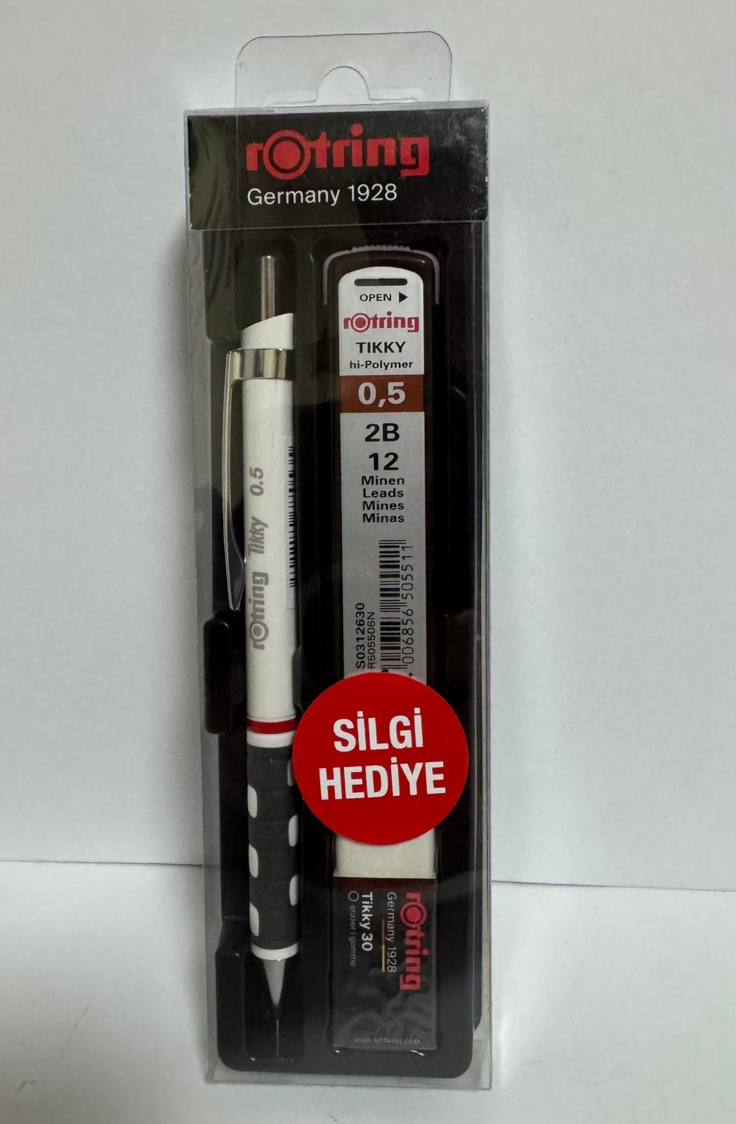 Versatil Beyaz Kalem 0.5+Min+Silgi Hediye Versatil Beyaz Kalem 0.5+Min+Silgi Hediye