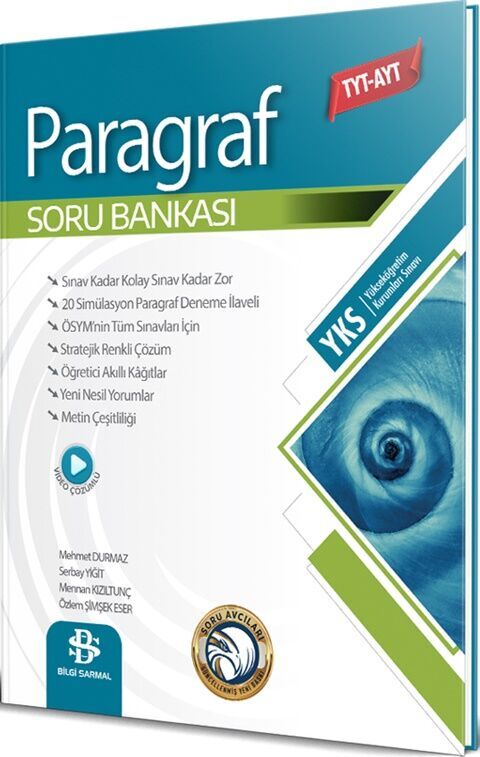 Bilgi Sarmal TYT AYT Paragraf Soru Bankası Bilgi Sarmal TYT AYT Paragraf Soru Bankası