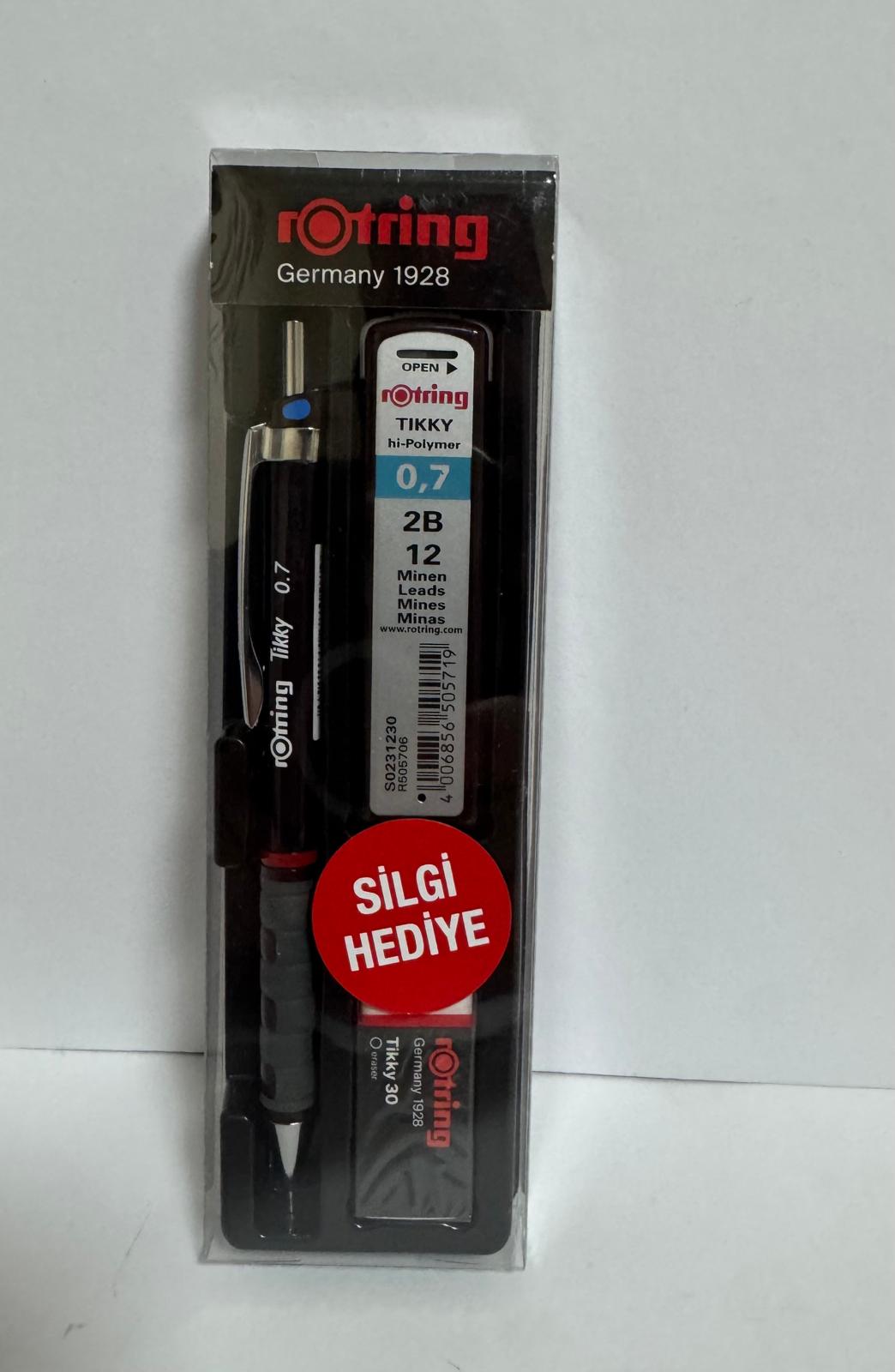 Okul Seti 0.7 Mm Bordo Versatil Uçlu Kalem-Silgi-Uç