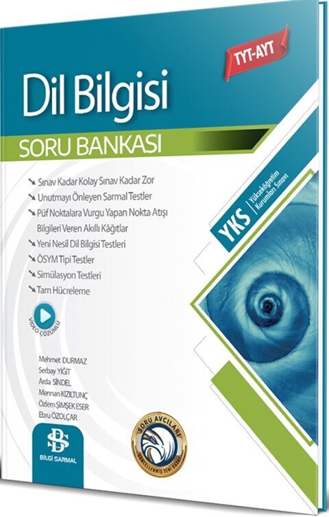 Bilgi Sarmal TYT AYT Dil Bilgisi Soru Bankası Bilgi Sarmal TYT AYT Dil Bilgisi Soru Bankası