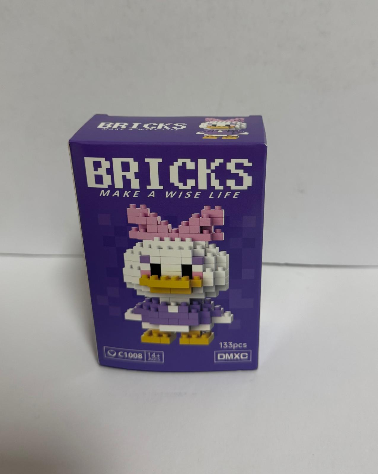Mini Bricks Figür – Parçalı Yapı Oyuncağı – Dekoratif Koleksiyon Figürü C1008