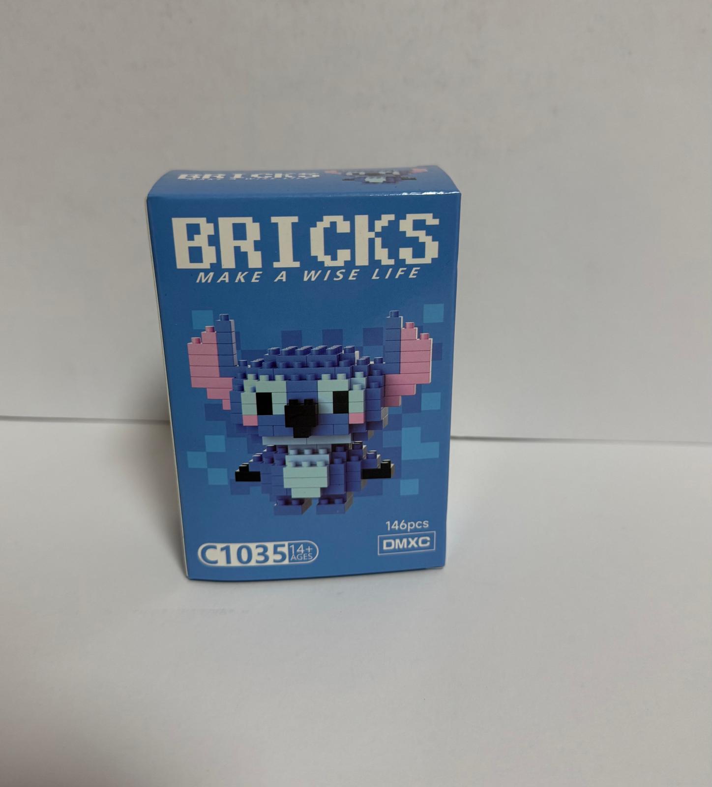 Mini Bricks Figür – Parçalı Yapı Oyuncağı – Dekoratif Koleksiyon Figürü C1035