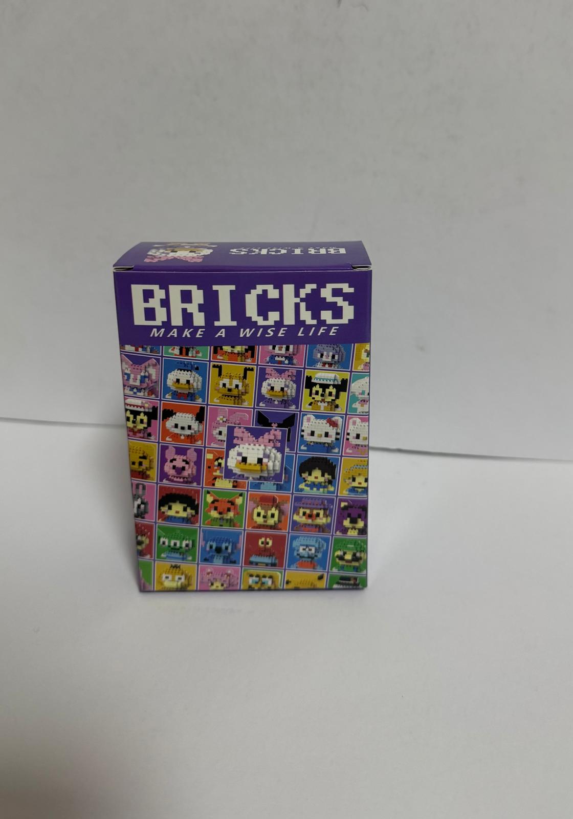 Mini Bricks Figür – Parçalı Yapı Oyuncağı – Dekoratif Koleksiyon Figürü C1008