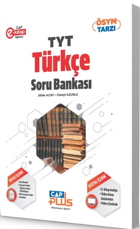 Çap Yayınları TYT Türkçe Plus Soru Bankası Çap Yayınları TYT Türkçe Plus Soru Bankası