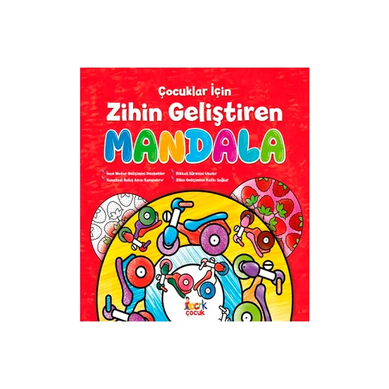Çoçuklar İçin Zihin Geliştiren Mandala - 1111263-20251919