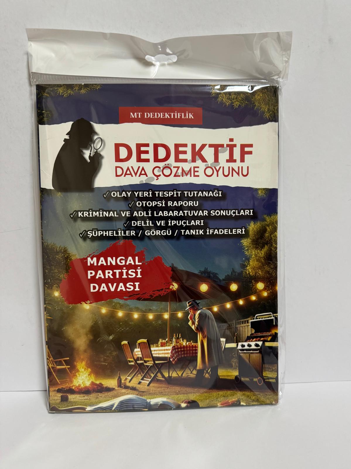 Dedektif Dava Çözme Oyunu  Mangal Partisi Davası - 111904-20251919