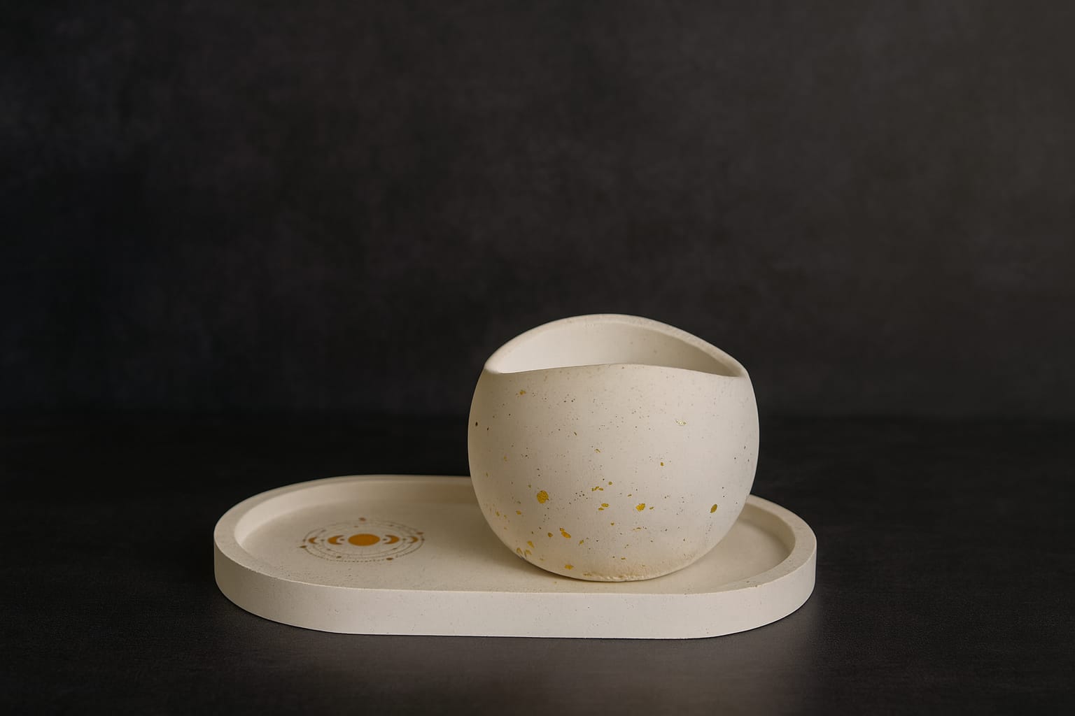 Gold Detaylı İçi Boş Dekoratif Ürün