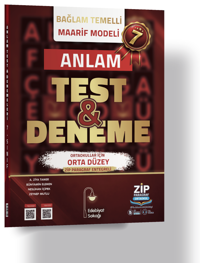 E.SOKAĞI 7.SINIF MAARİF TEST DENEME ANLAM - 26-27 E.SOKAĞI 7.SINIF MAARİF TEST DENEME ANLAM - 26-27