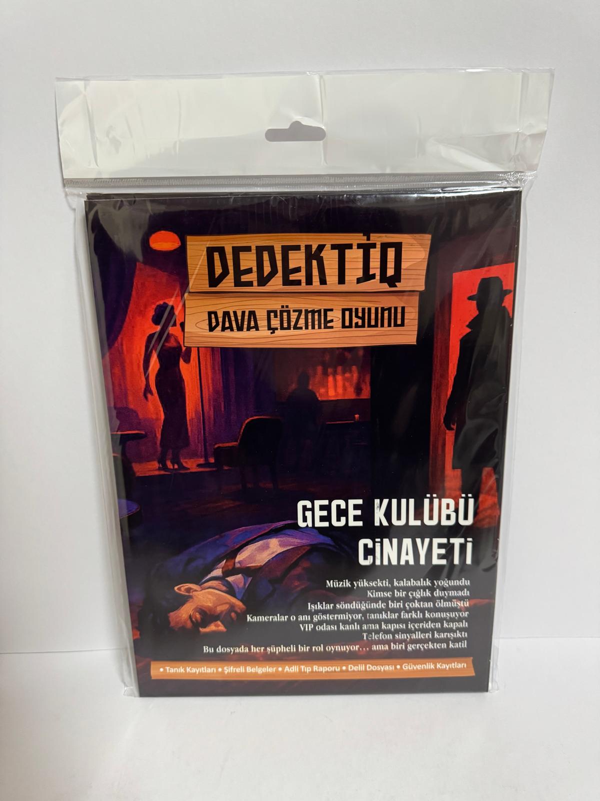 Dedektif Dava Çözme Oyunu  Gece Kulübü Cinayeti
