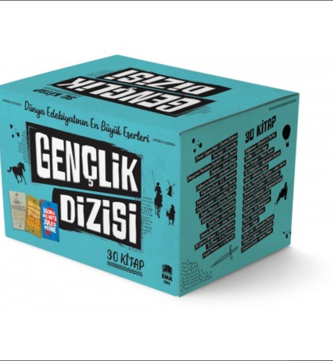 Gençlik Dizisi 6. 7. 8. Sınıflar 30 Kitap Set Gençlik Dizisi 6. 7. 8. Sınıflar 30 Kitap Set