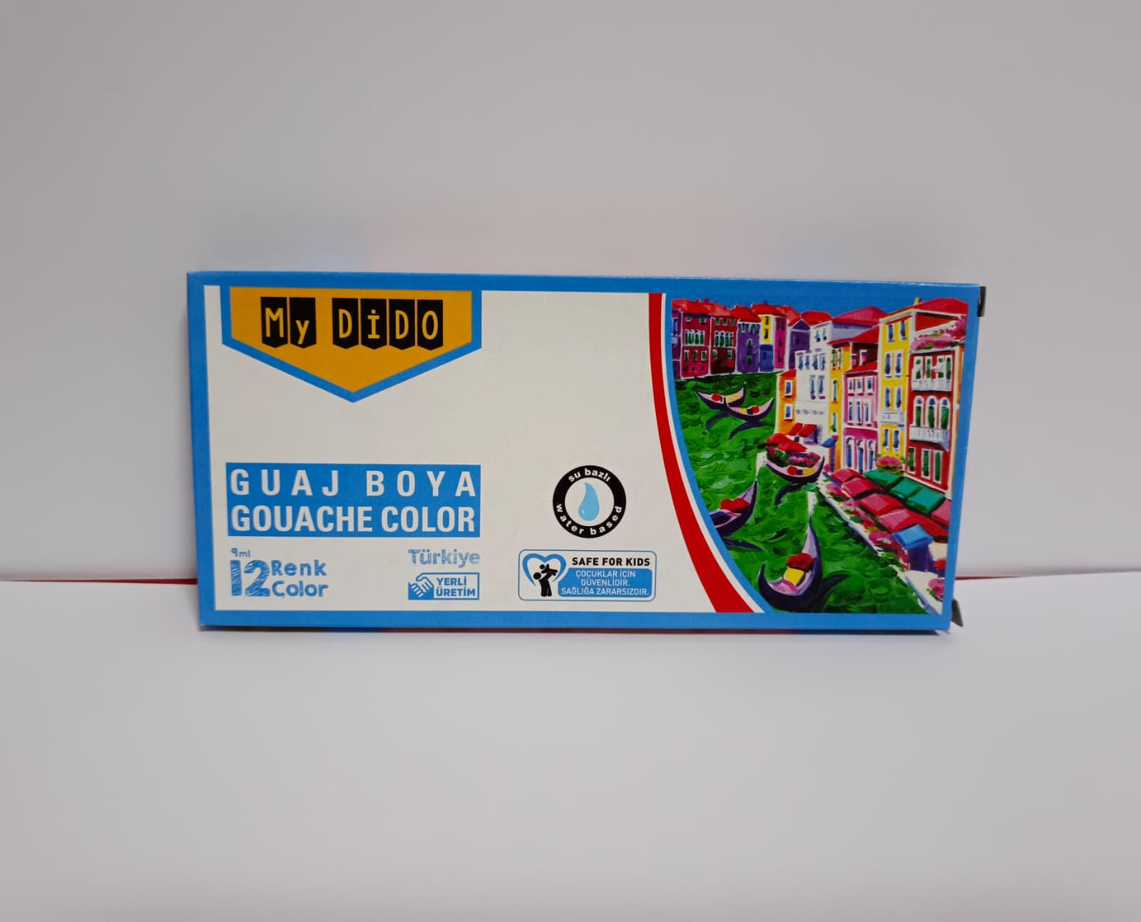 Guaj Boya 12 Renk  Tüp