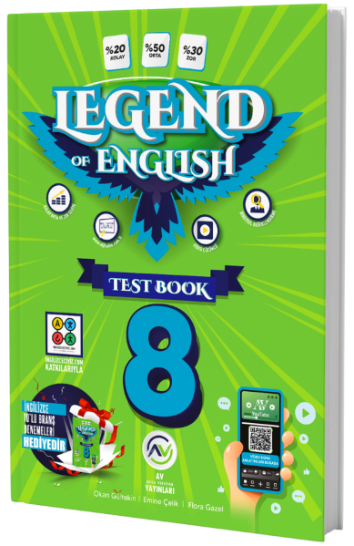 AV 8.SINIF LEGEND OF ENGLİSH SERİ TESTBOOK - 26-27