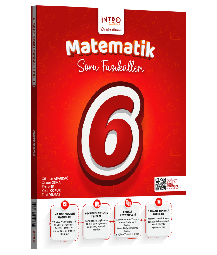 İNTRO 6.SINIF SORU FASİKÜLÜ MATEMATİK - 26-27 - 1111410-20261919