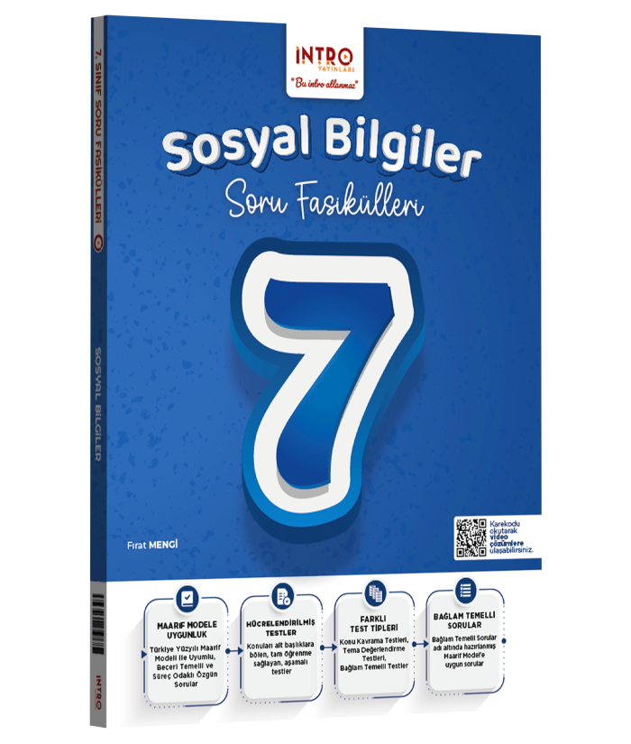 İNTRO 7.SINIF SORU FASİKÜLÜ SOSYAL BİLGİLER -26-27 İNTRO 7.SINIF SORU FASİKÜLÜ SOSYAL BİLGİLER -26-27