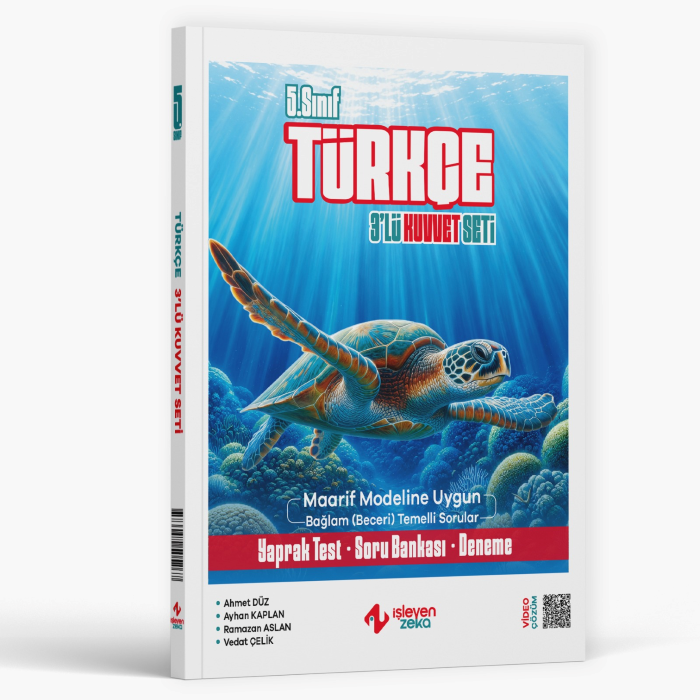 İŞLEYEN ZEKA 5.SINIF 3 LÜ KUVVET TÜRKÇE - 26-27 İŞLEYEN ZEKA 5.SINIF 3 LÜ KUVVET TÜRKÇE - 26-27