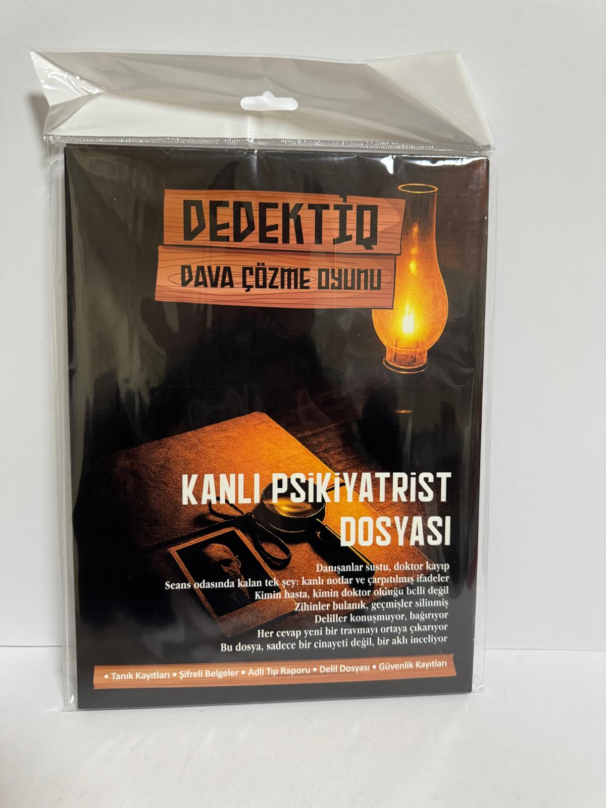 Dedektif Dava Çözme Oyunu  Kanlı Psikiyatrist Dosyası