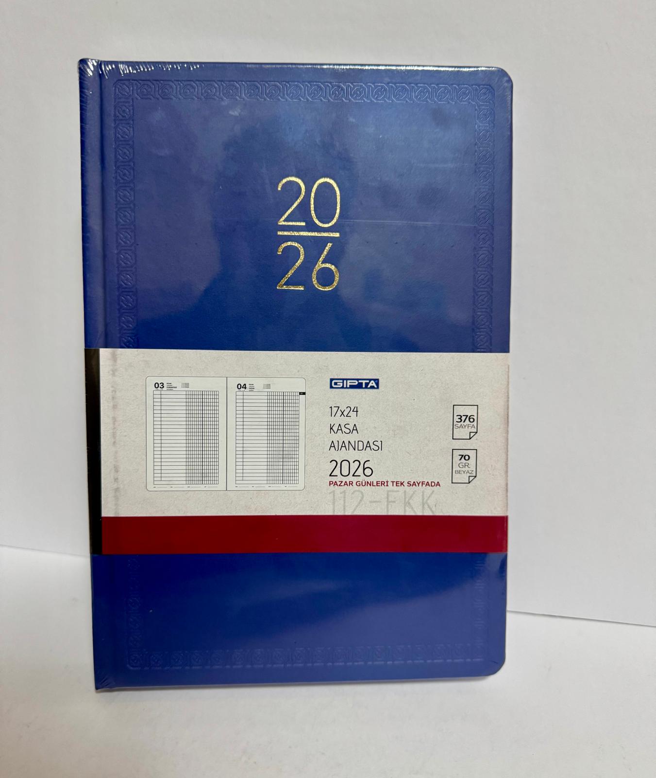 2026 112-ekk Eko Kasa Ajandasi 17x24 Günlük 2026