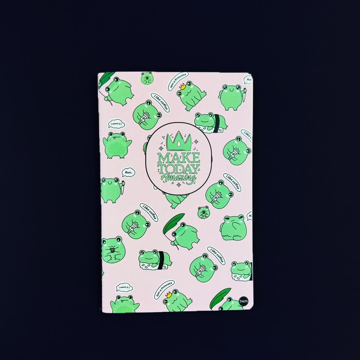 Kurbağa Terzi Dikişli Defter Kurbağa Terzi Dikişli Defter