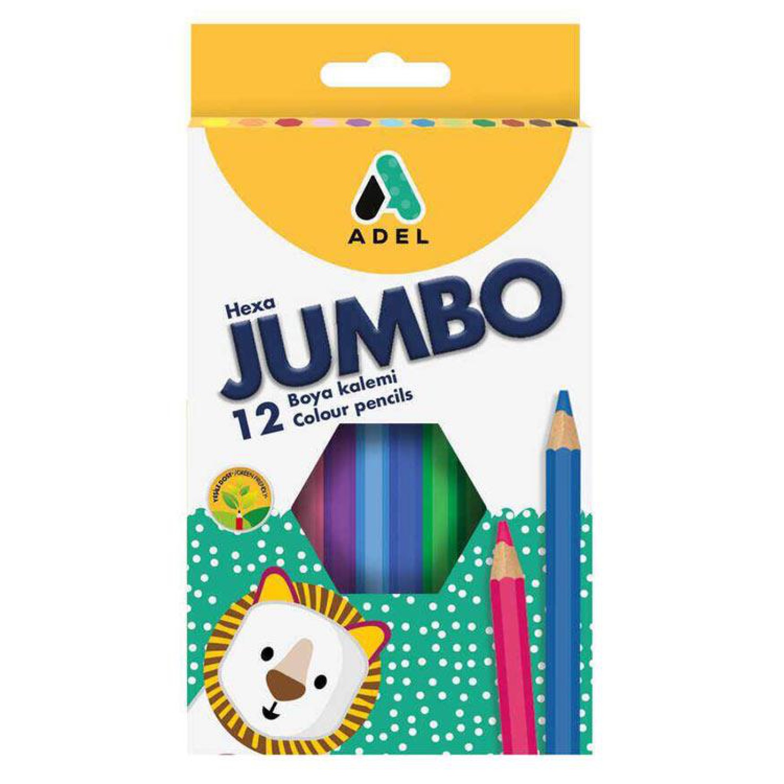 Kuru Boya Jumbo 12 li Kuru Boya Jumbo 12 li