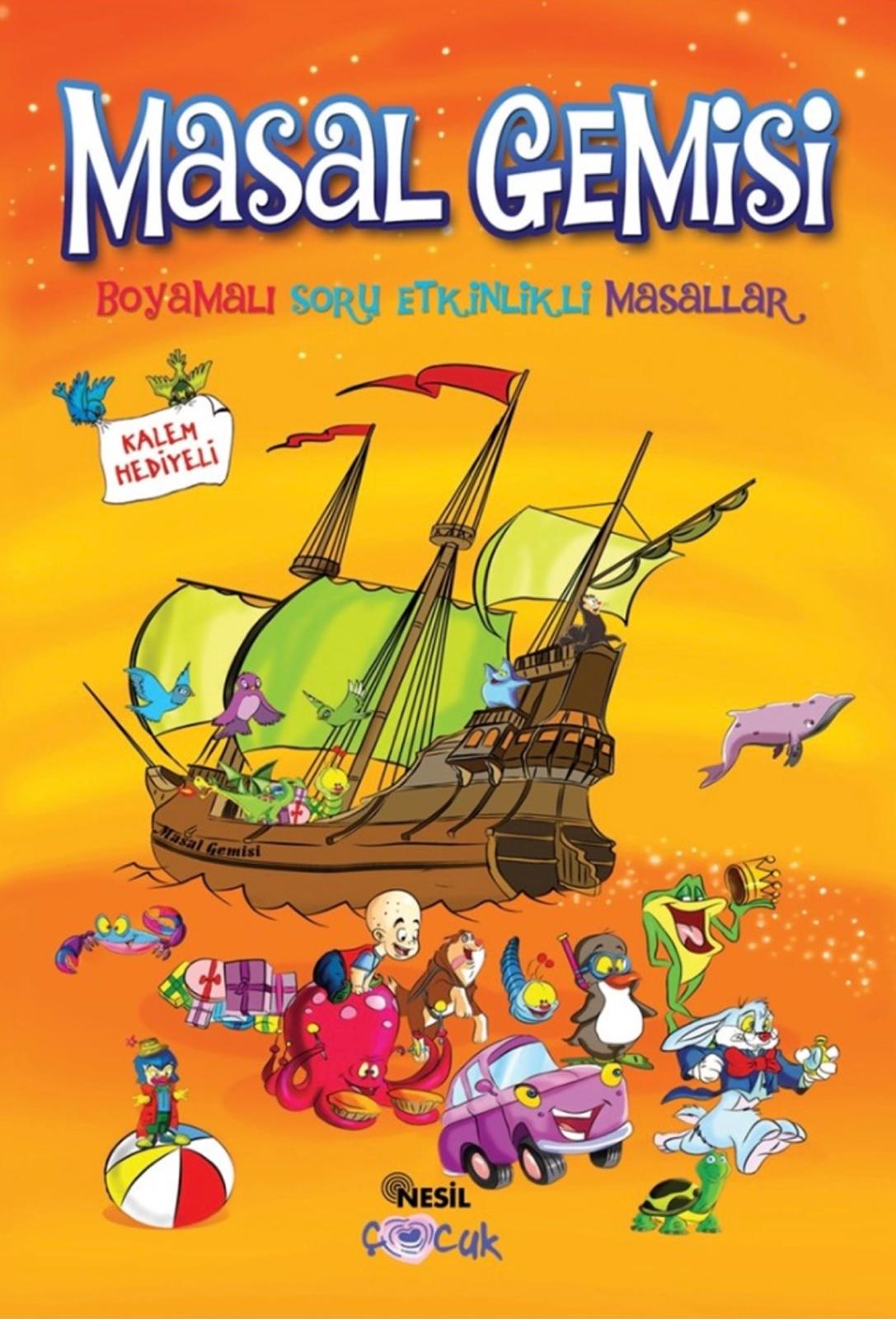 Masal Gemisi Boyamalı Soru Etkinlikli Masallar Masal Gemisi Boyamalı Soru Etkinlikli Masallar