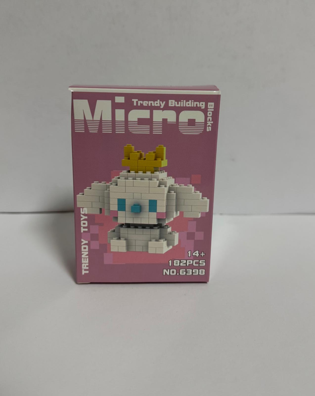Mini Micro Figür – Parçalı Yapı Oyuncağı – Dekoratif Koleksiyon Figürü No 6398