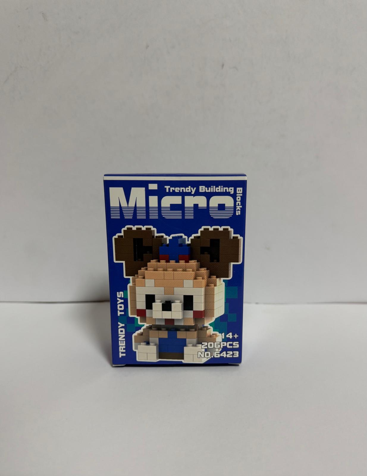 Mini Micro Figür – Parçalı Yapı Oyuncağı – Dekoratif Koleksiyon Figürü No 6423