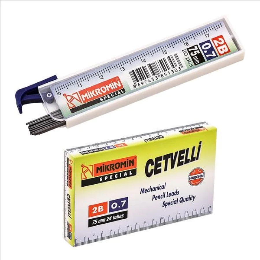 Cetvelli 2B 75 Mm 0.7 24'lü Paket