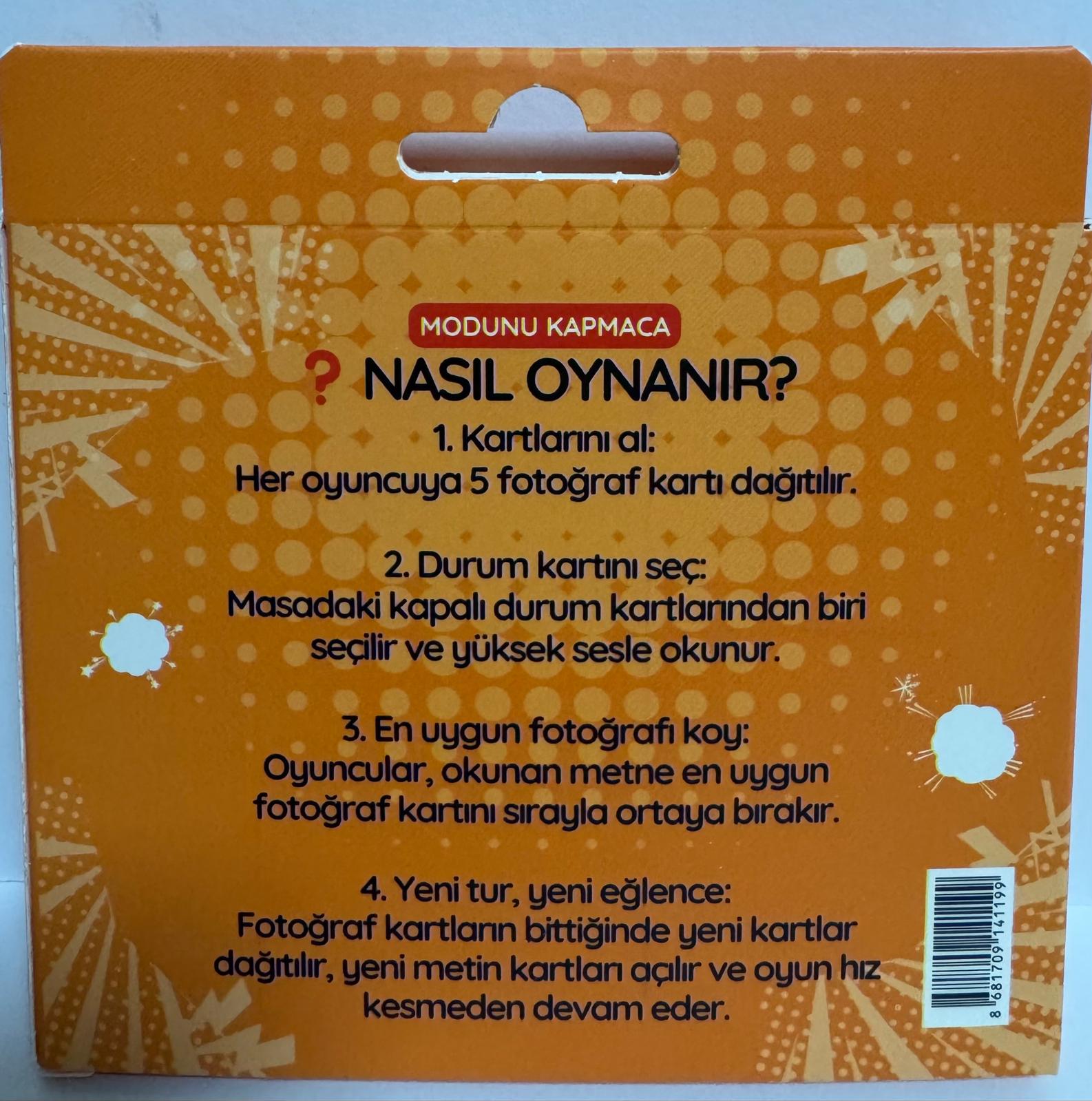 MODUNU KAPMACA 1 SERİ 56 CARD MODUNU KAPMACA 1 SERİ 56 CARD