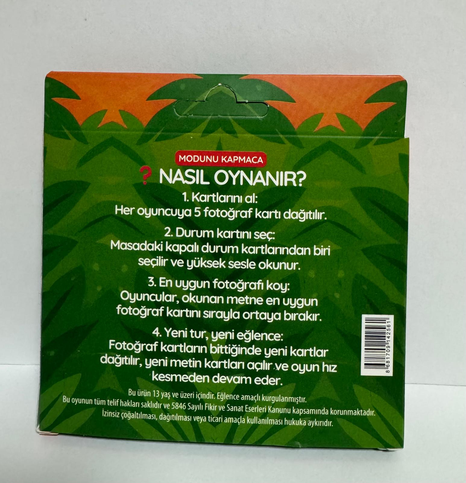 MODUNU KAPMACA  Monkey Edition 56 CARD