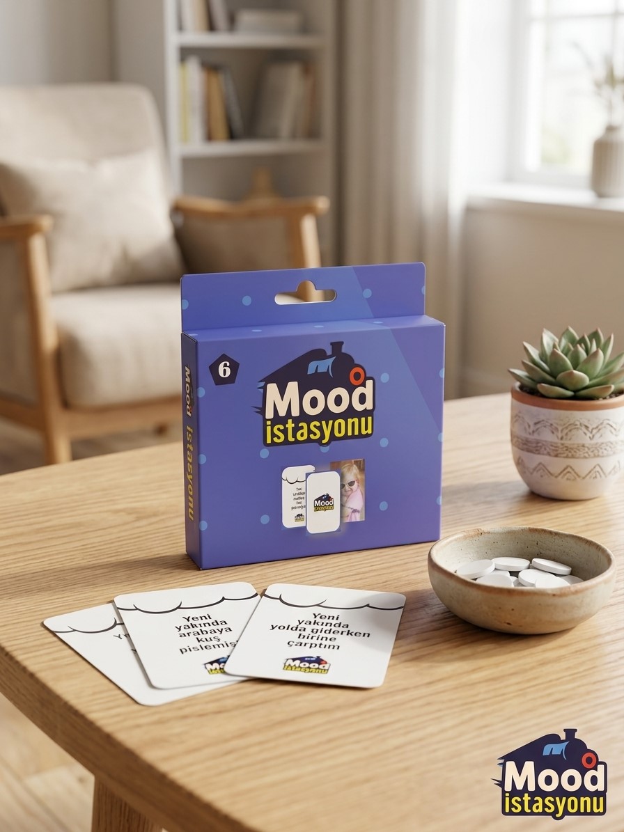 Mood İstasyonu 6 Eğlenceli Kartlar Resimli - 1111273-20261919