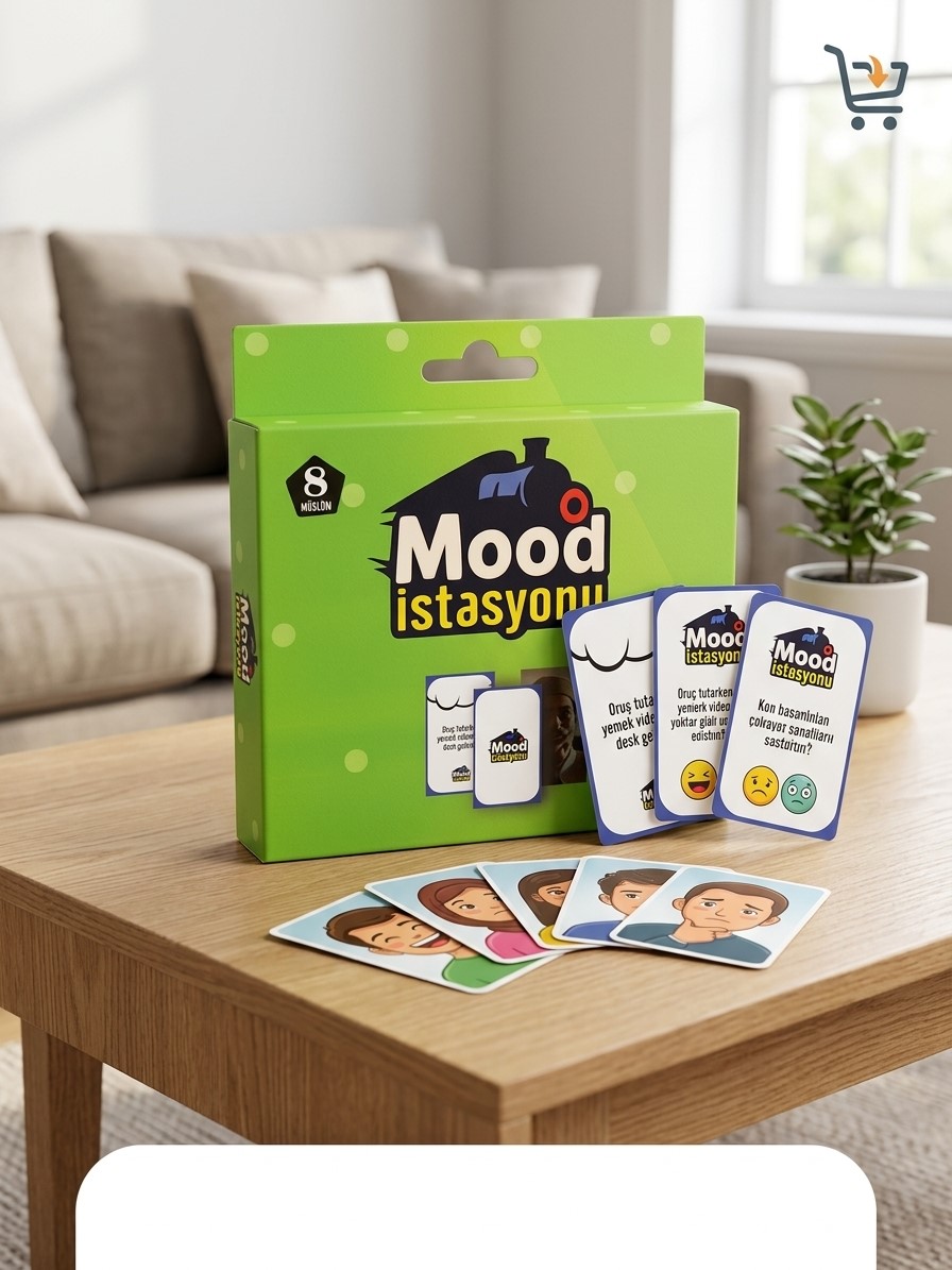 Mood İstasyonu 8 Eğlenceli Kartlar Resimli - 1111275-20261919