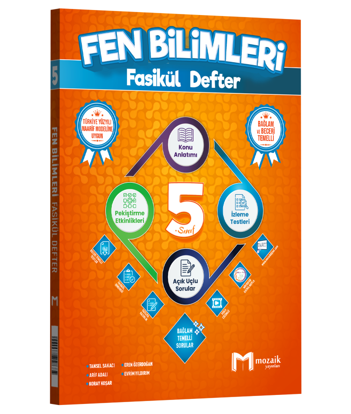 MOZAİK 5.SINIF FASİKÜL DEFTER FEN BİLM - 2026-27 - 1111347-20261919