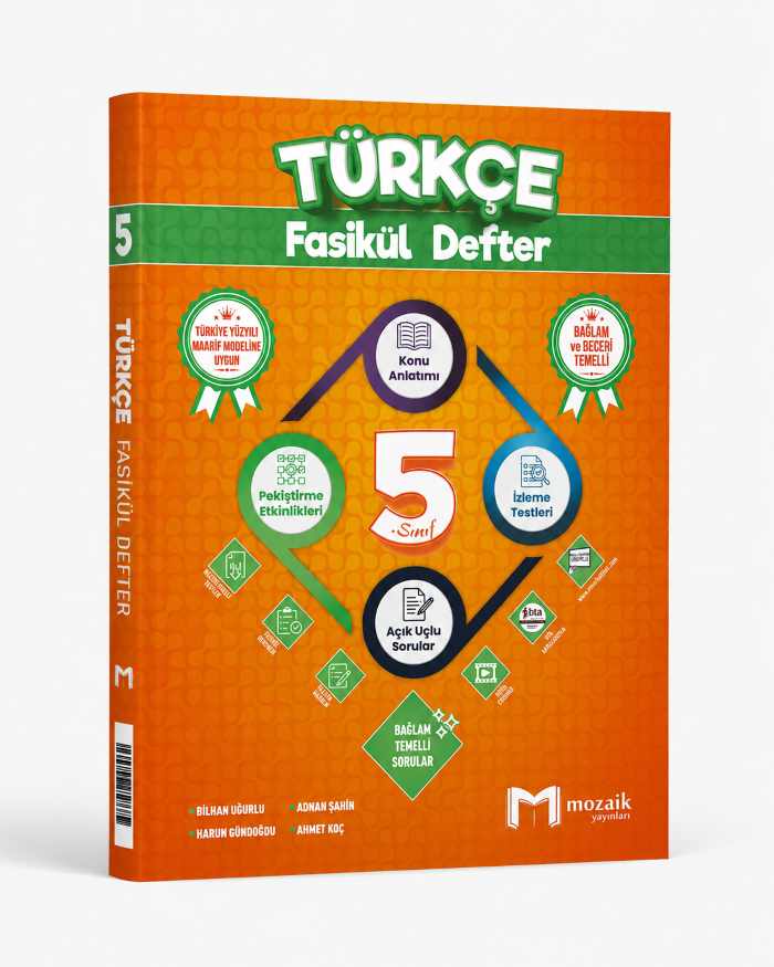MOZAİK 5.SINIF FASİKÜL DEFTER TÜRKÇE - 2026-27 - 1111330-20261919