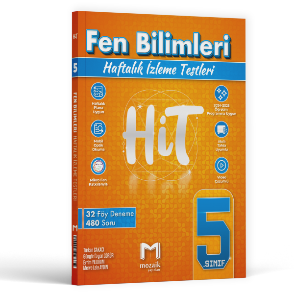 MOZAİK 5.SINIF HİT 32 Lİ DENEME FEN BİLM. - 26-27 - 1111319-20261919
