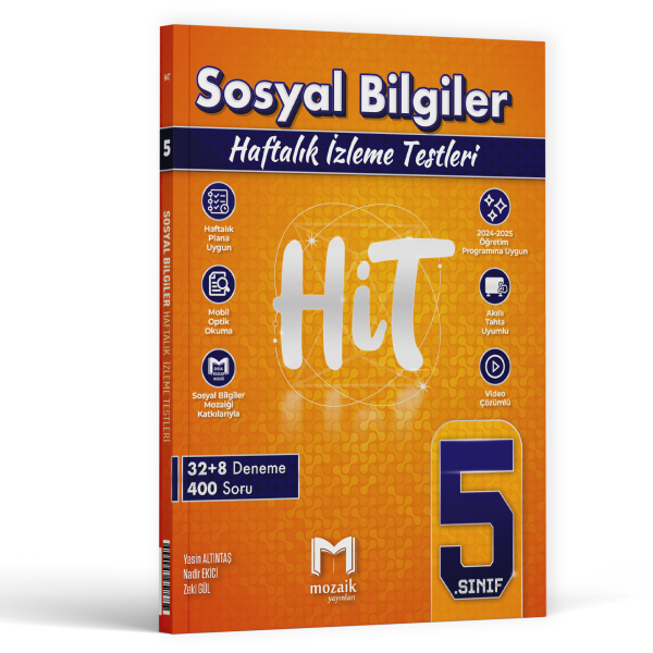 MOZAİK 5.SINIF HİT 40 LI DENEME SOSYAL - 2026-27 - 1111298-20261919